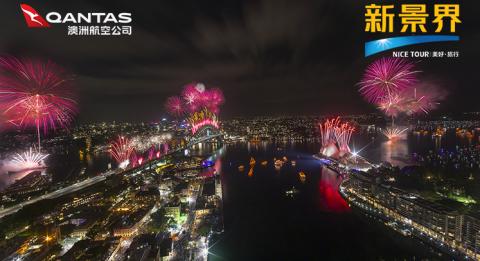 除夕烟花, 悉尼 悉尼除夕的烟花, 悉尼港 (Sydney harbour)