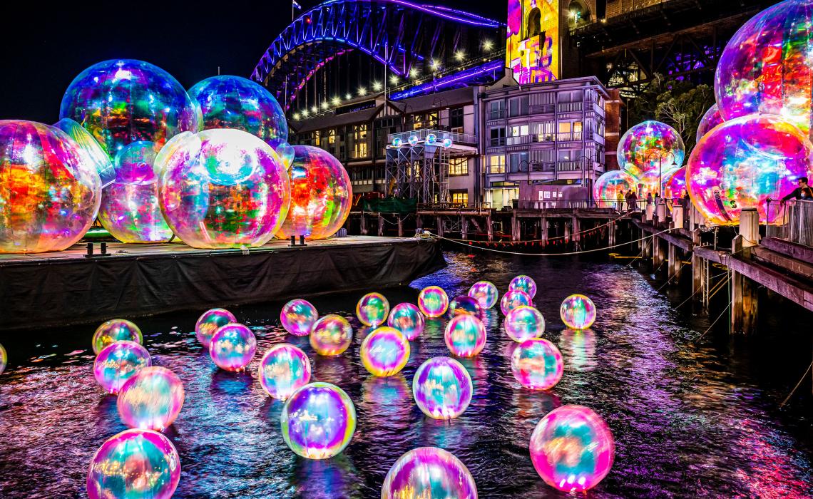 Lighting of the Sails: Mathemagical illuminates the Sydney Opera House during Vivid