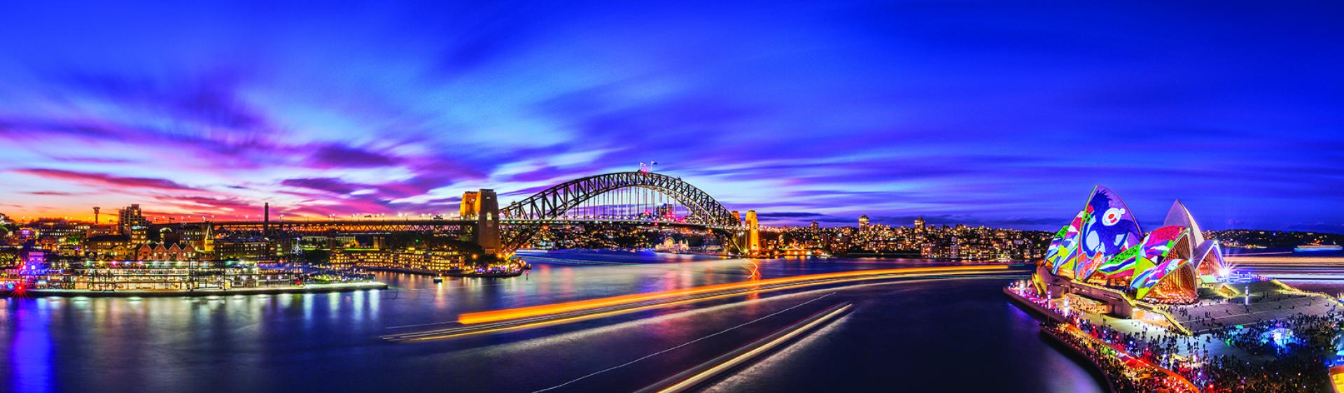 缤纷悉尼灯光音乐节 (Vivid Sydney)