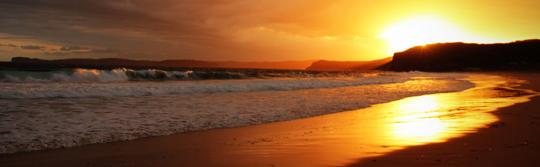 View from Putty Beach campground, Bouddi National Park