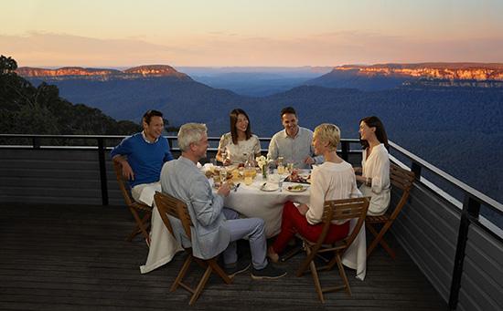Dining in the Blue Mountains